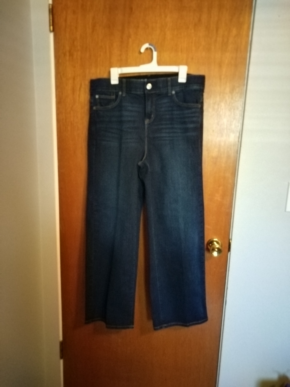 Torrid Bombshell Wide Leg Super Soft Jeans - Dark Blue - Picture 2 of 3
